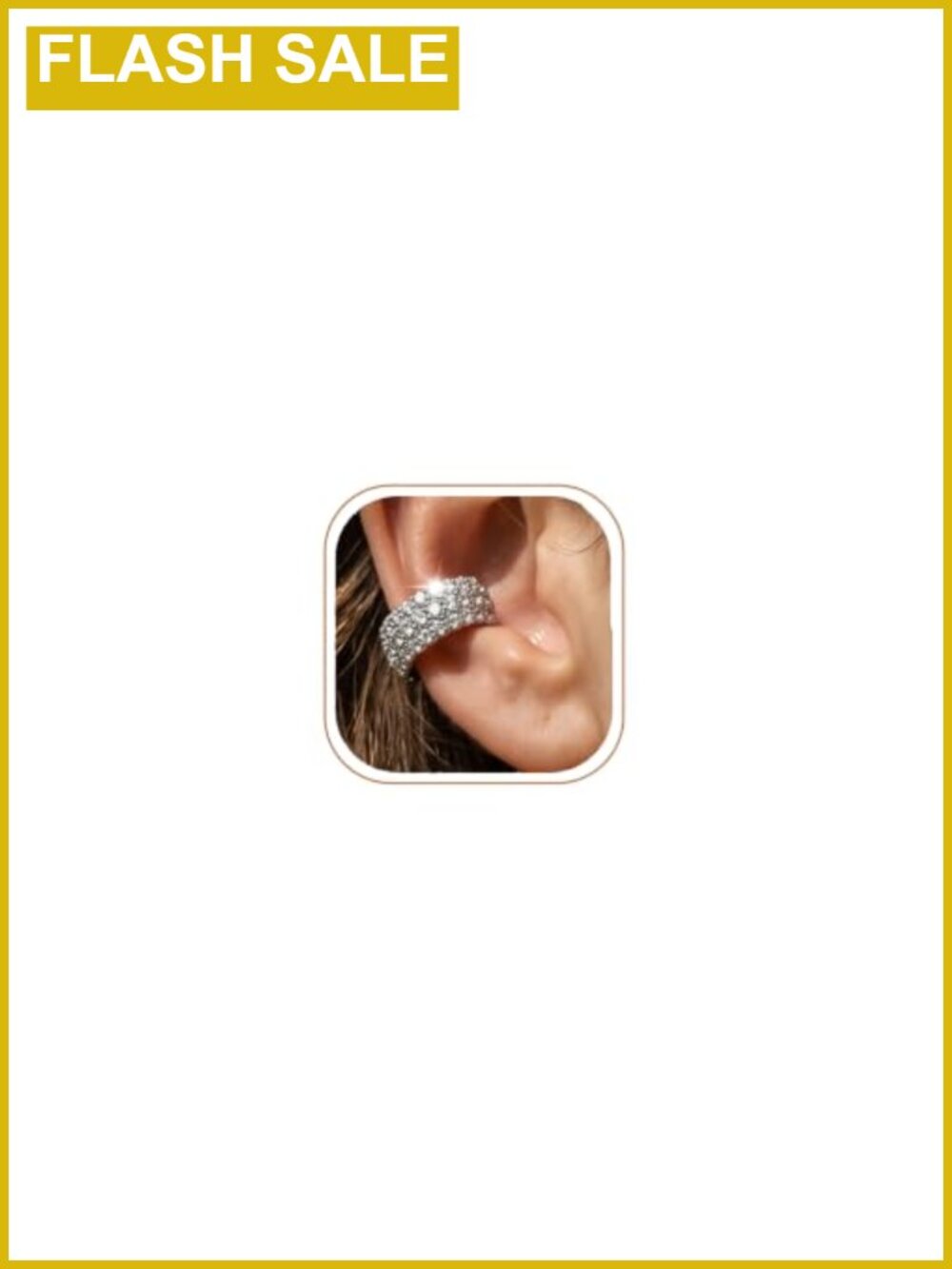 14K Silver Gold Ear Cuffs Non Piercing Clip On